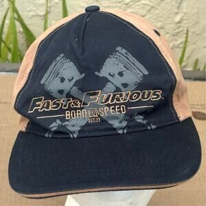 Black Fast & Furious Men's Hat